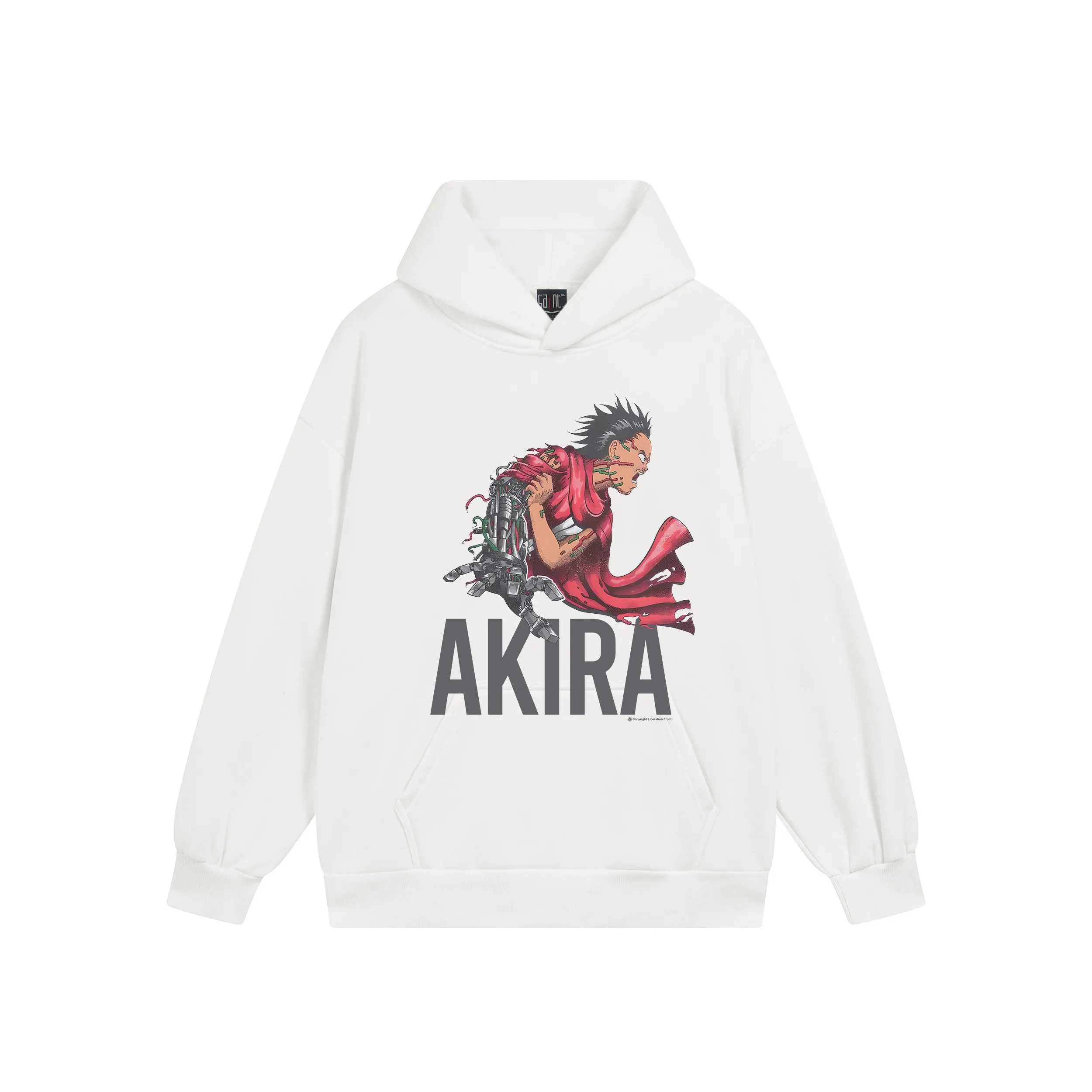 #SA100 SAINT Hooded Sweatshirt P180 Color: White Size: S-XL